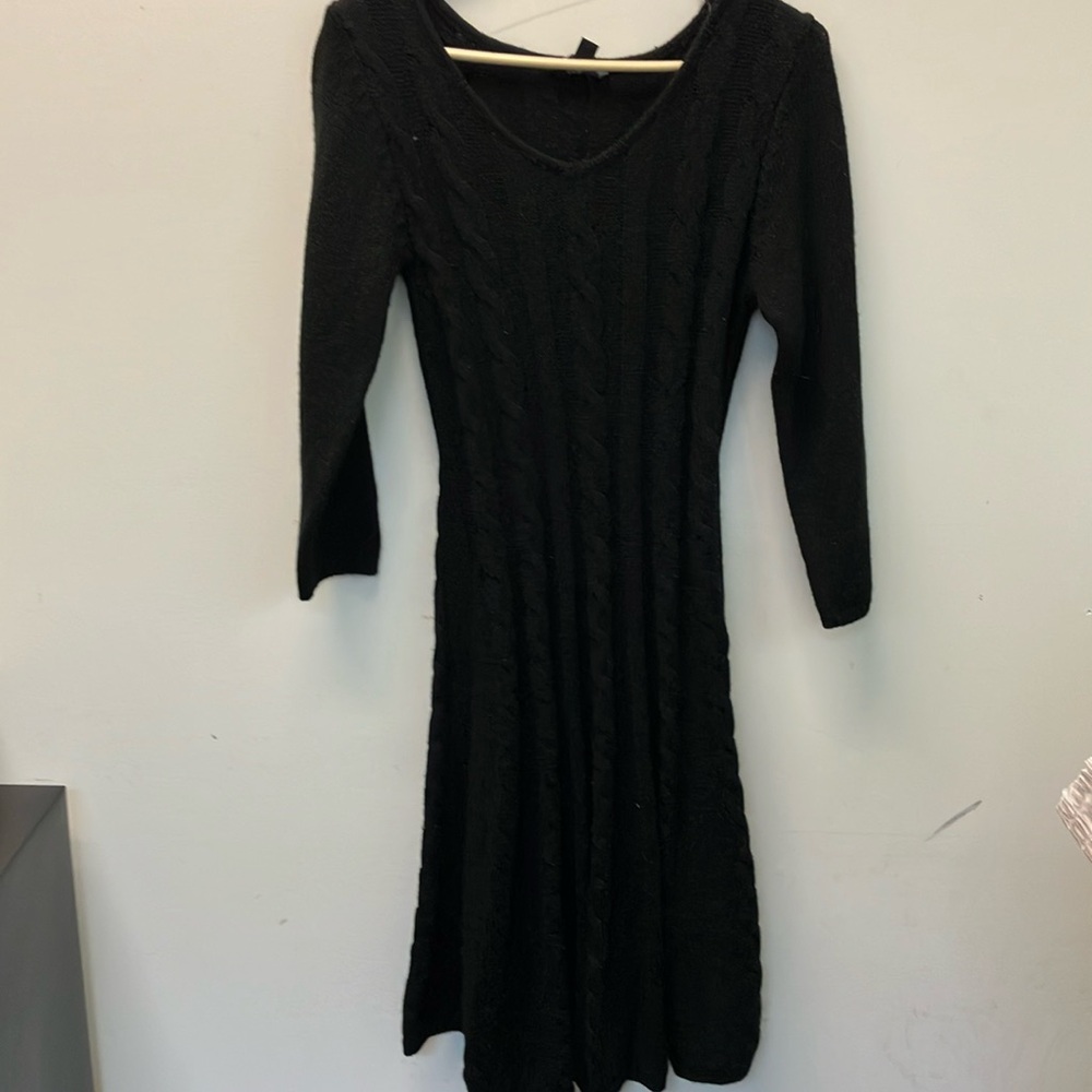 Black Sweater Dress